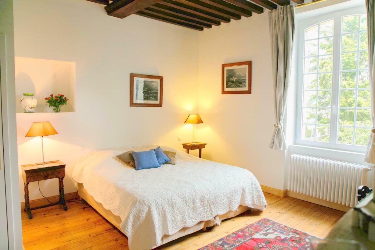 Bed & Breakfast Chateau Les Cedres Bretteville-l'Orgueilleuse Exterior foto